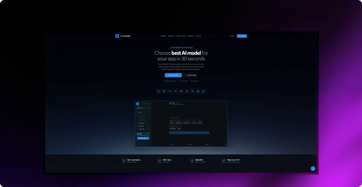 Test AI Models - preview